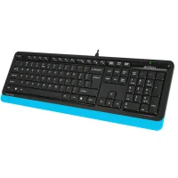 Клавиатура A4Tech Fstyler FK10 (черный/синий) фото 2